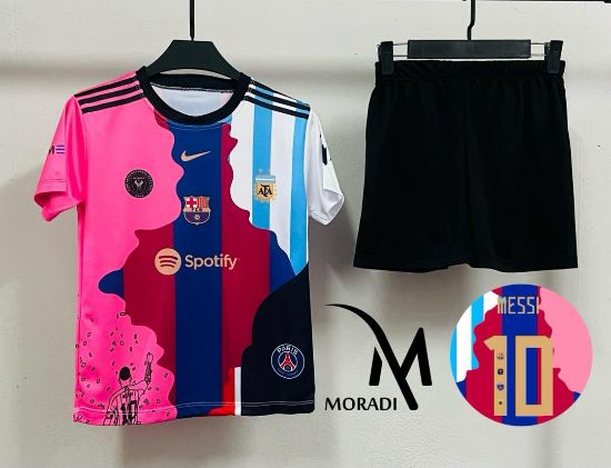 تصویر  ‏پبراهن شورت منتخب مسي‏