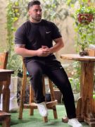 تصویر  تیشرت و شلوار بیسکویتی و کبریتی