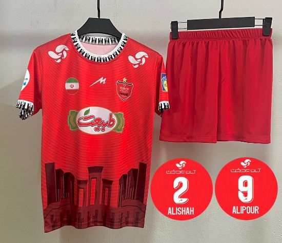 تصویر  پیراهن شورت پرسپولیس 2026