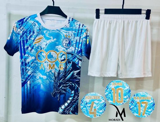 تصویر  پیراهن شورت استقلال دراگون