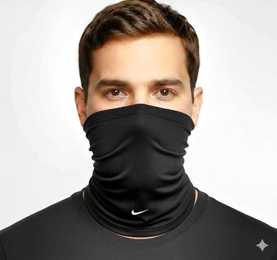 تصویر  اسکارف زمستانی داخل کرک